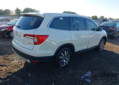 2019 Honda Pilot Ex-L z USA, uszkodzony, nr VIN 5FNYF6H55KB063104